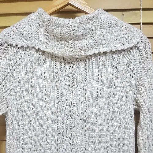 국내)써스데이아일랜드 아이보리 울가디건90 9
