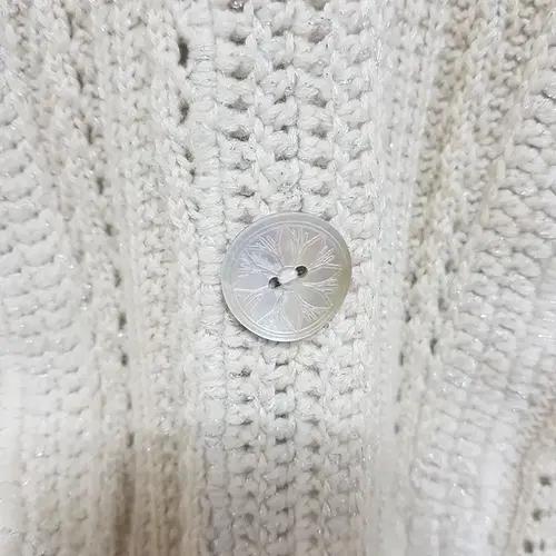 국내)써스데이아일랜드 아이보리 울가디건90 6