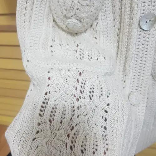 국내)써스데이아일랜드 아이보리 울가디건90 5