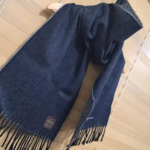 살바도르페라가모 차콜그레이  램스울100머플러 울목도리 5
