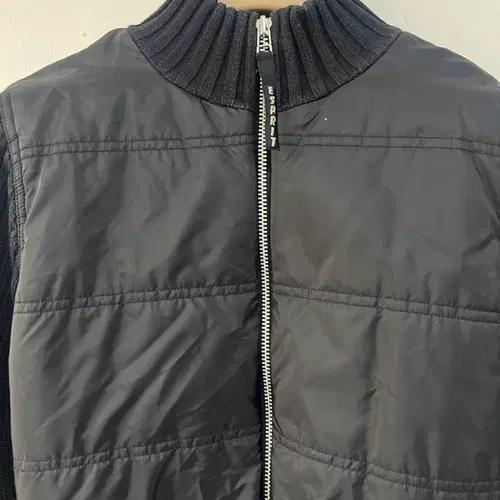 에스프릿 ESPRIT 여성 블랙 집업니트점퍼 90 2