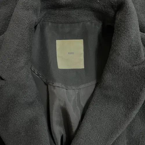 구호 여성 블랙 울캐시미어코트 6