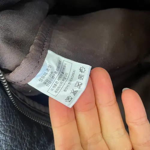 천연가죽 블랙 백팩 9