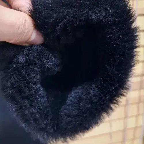 클럽모나코 양가죽무스탕 시어링코트90 6