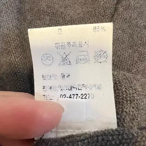 쇼핑몰 여성 브라운 울캐시미어 라운드니트 S 8