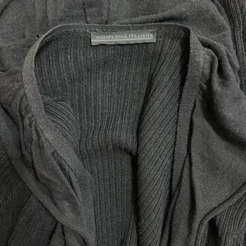 일본수입 콤파니아 여성 블랙 프릴골지가디건 6