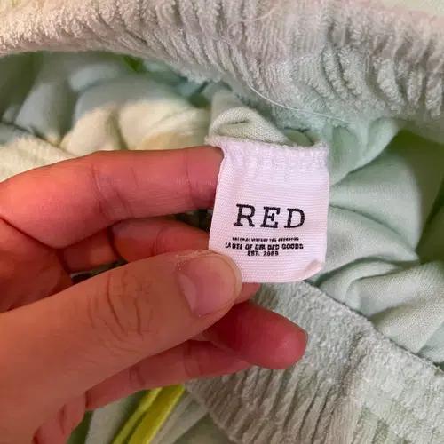 RED 여성 타올지 와이드밴딩팬츠 FREE 8