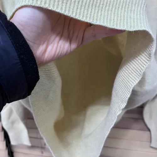 Euqope 여성 캐시미어100반목니트 L사이즈 5