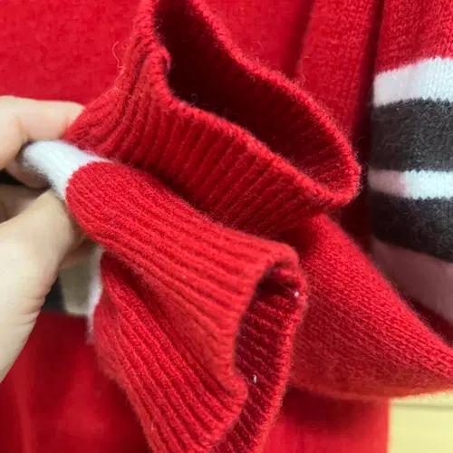 보그너 여성 레드 울방풍반집업니트 90 5