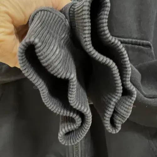 라코스테 여성 블랙 코튼집업점퍼 후드집업점퍼 5