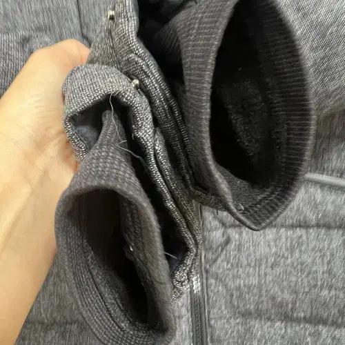 디스커버리 여성 그레이 구스다운패딩점퍼 울하프패딩점퍼 95 6