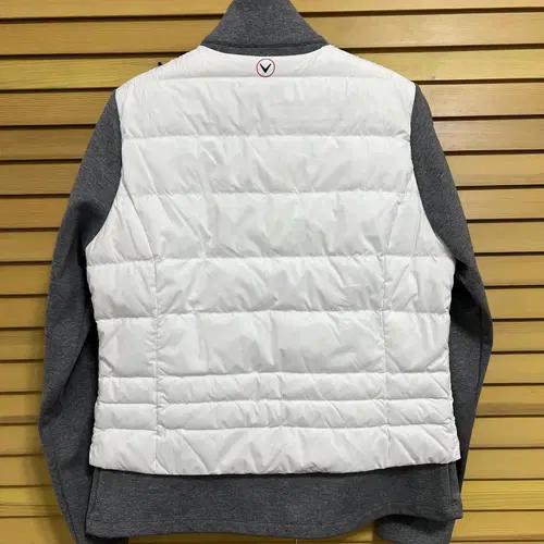 캘러웨이 여성 그레이 구스다운자켓 패딩배색자켓 90 4