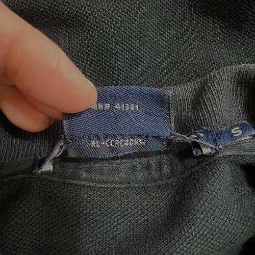 랄프로렌스포츠 여성 블랙 PK카라반팔원피스 S 9