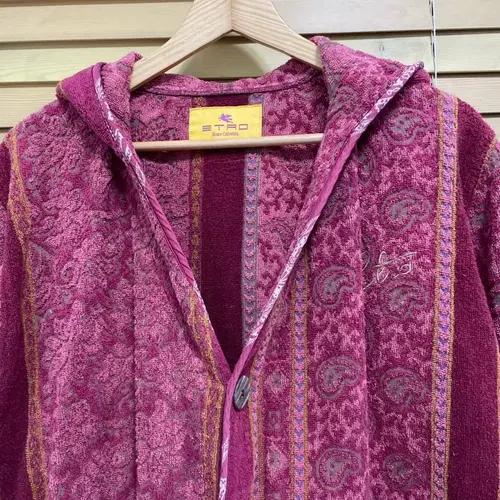 명품)ETRO 바쓰 페이즐리 코튼가운M~L 2