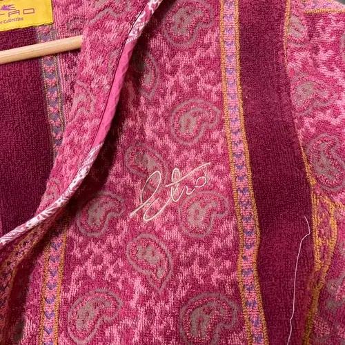 명품)ETRO 바쓰 페이즐리 코튼가운M~L 9
