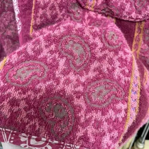 명품)ETRO 바쓰 페이즐리 코튼가운M~L 5