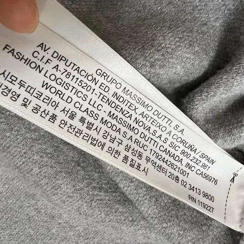 마시모뚜띠 여성 루즈핏 플레어 니트티셔츠 M 10