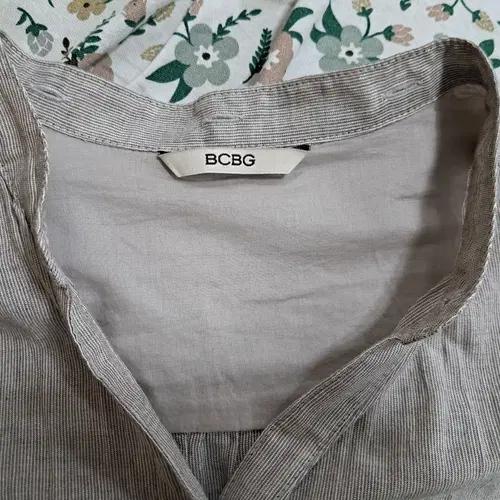 BCBG 여성 차이나넥블라우스 88-96-160사이즈 6