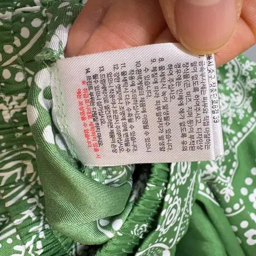 새상품 자주 여성 패턴롱스커트 64 10