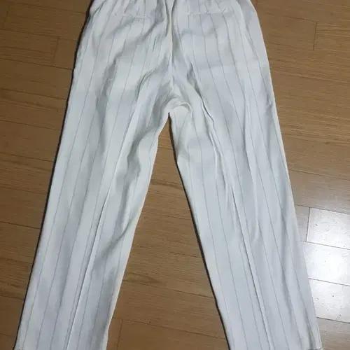 수입)클럽모나코 화이트린넨혼방 팬츠XS 여름바지 6