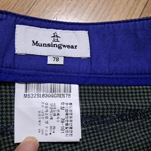 먼싱웨어 여성 카키골프팬츠 32 6
