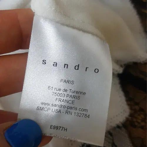 수입)sandro산드로 화이트블라우스2여름블라우스 8