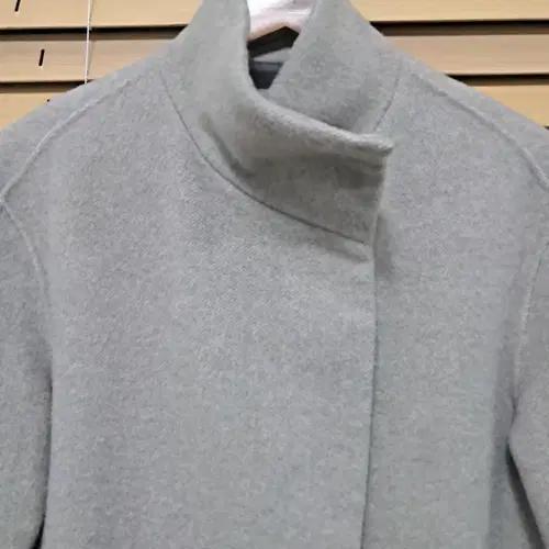 보브 여성 울스탠드칼라롱코트 55 2