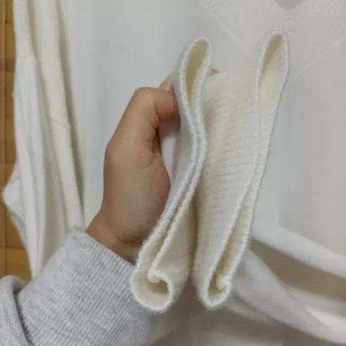 타미힐피거 여성 브이넥루즈핏니트 XL 6