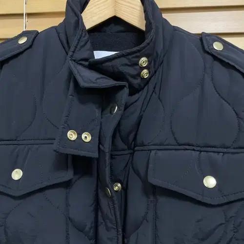 새상품급 루비콘 퀼팅 블랙누빔점퍼 6677 2