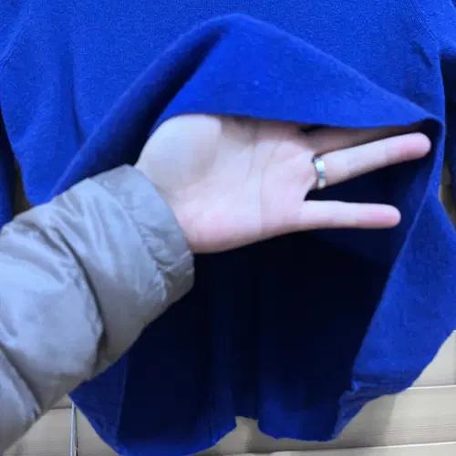 일본 여성  캐시미어혼방반폴라니트 6