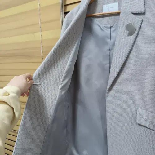 온앤온 여성 울혼방오버핏코트 01사이즈 5