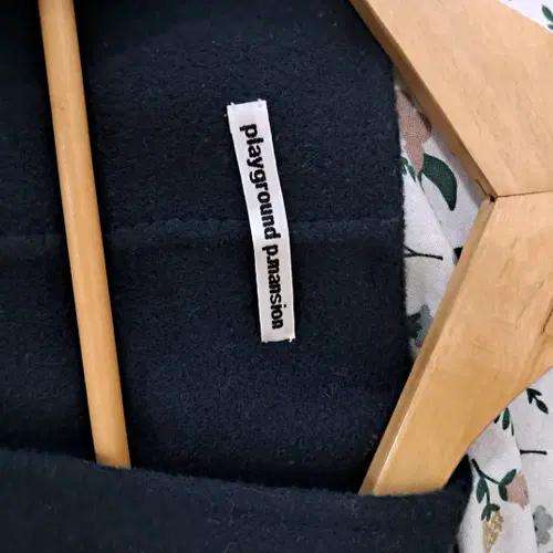 Playground p,mansion 다크그린쟈켓 핸드메이드코트 10
