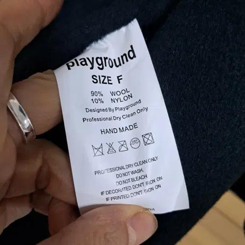 Playground p,mansion 다크그린쟈켓 핸드메이드코트 11