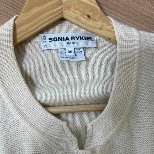 명품)소니아리키엘 라나울 가디건36 9