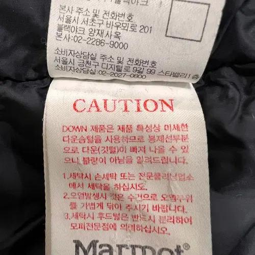 마모트 여성 블랙 케니스다운패딩 85 11