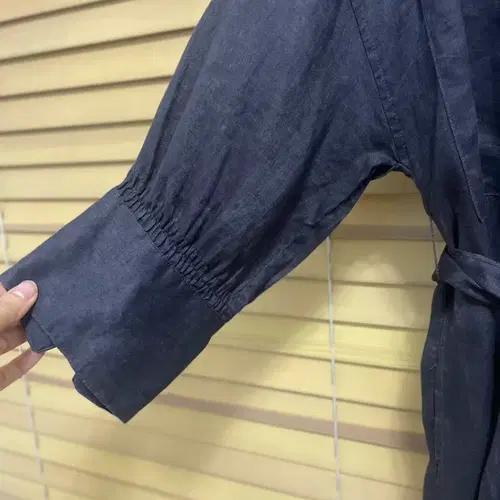 국내)라우렐 챠콜 프렌치린넨 롱원피스L 8