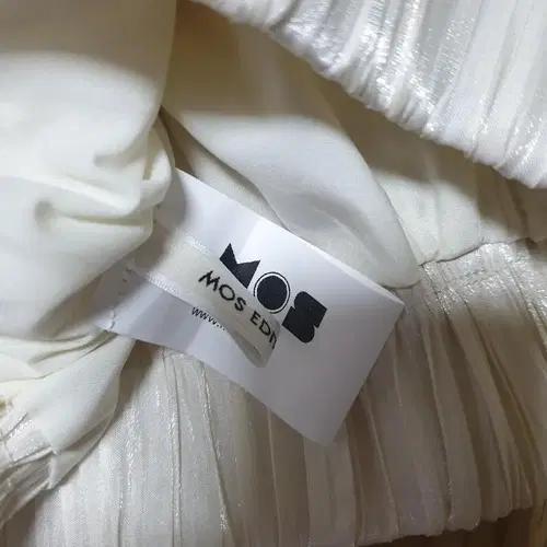 국내)MOS edition 화이트 롱스커트55 8