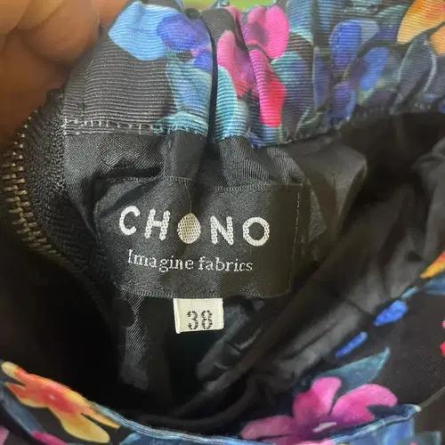 수입) chono 플라워패턴 미니스커트38 7