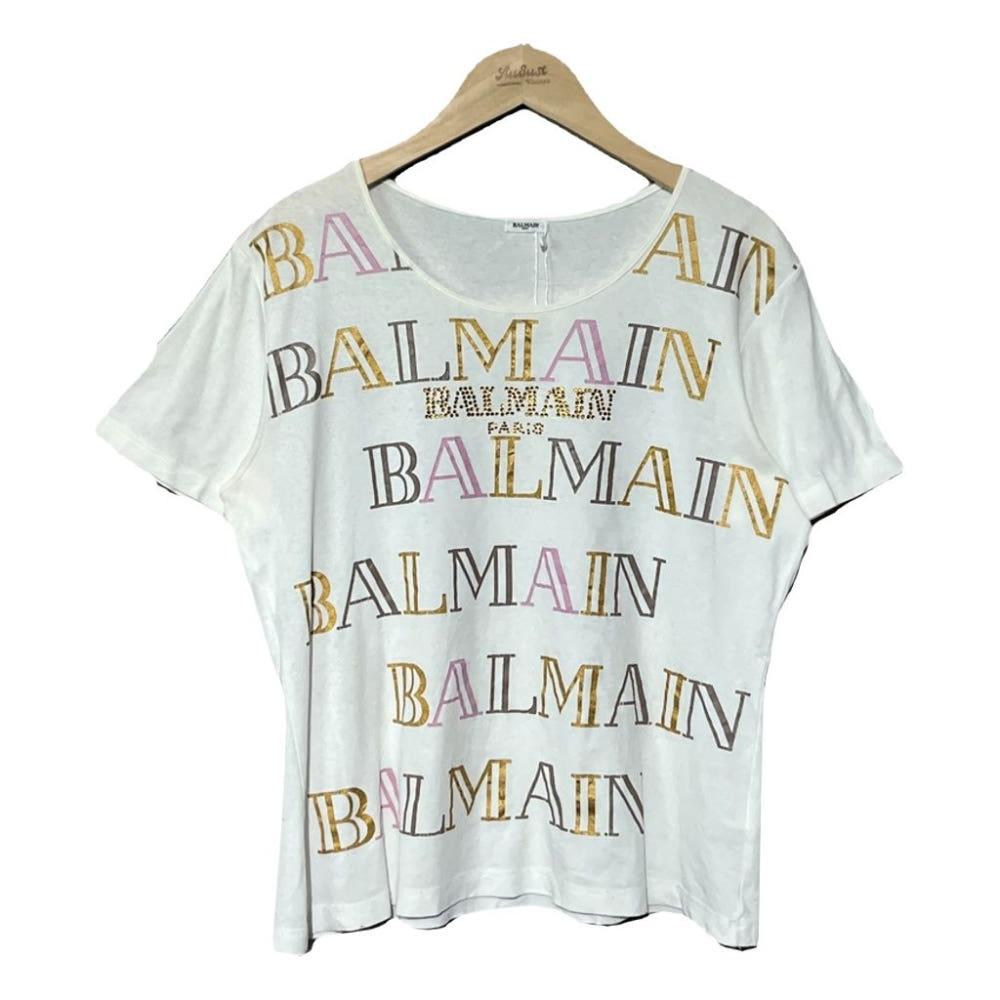 A3409 [BALMAIN] 발망 반팔 티 L 3