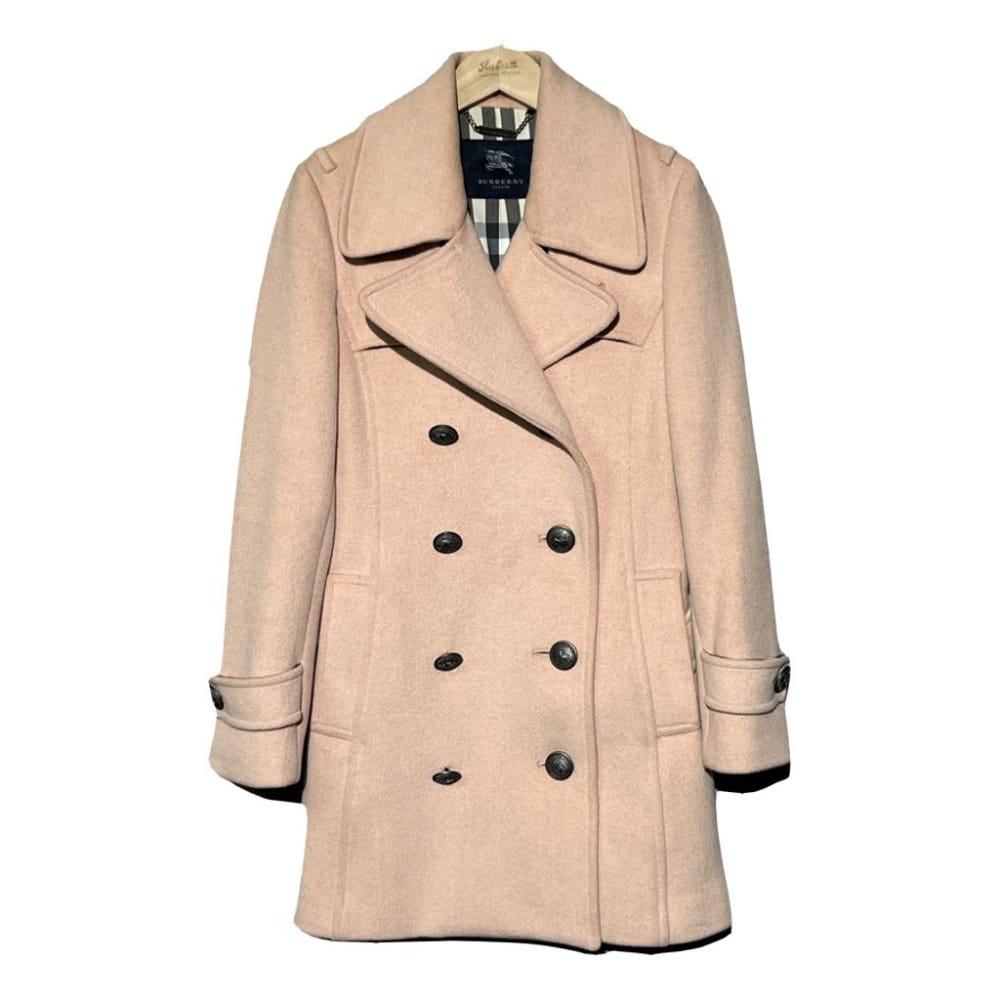 A3377 [BURBERRY] 버버리 울 코트 S 4