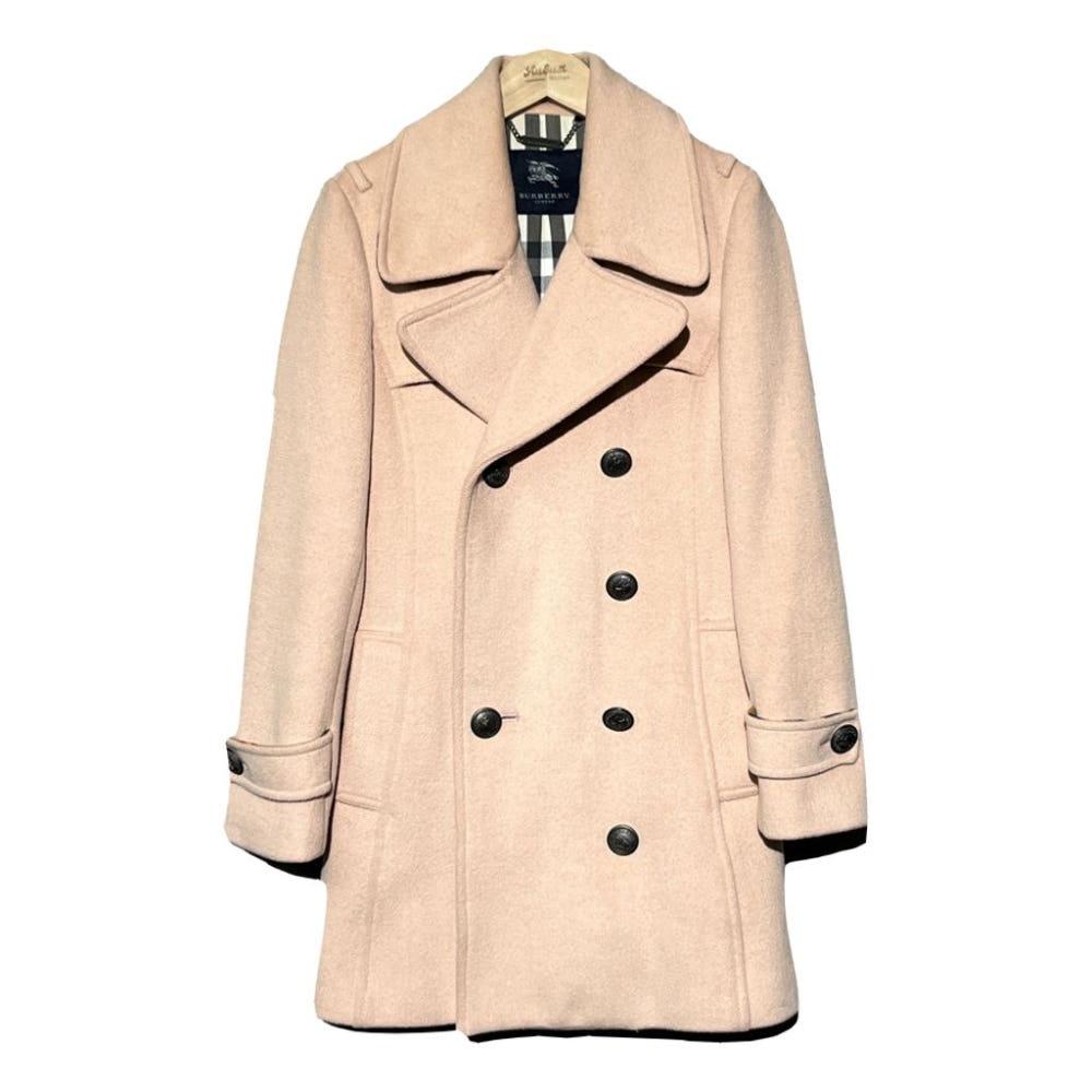 A3377 [BURBERRY] 버버리 울 코트 S 3