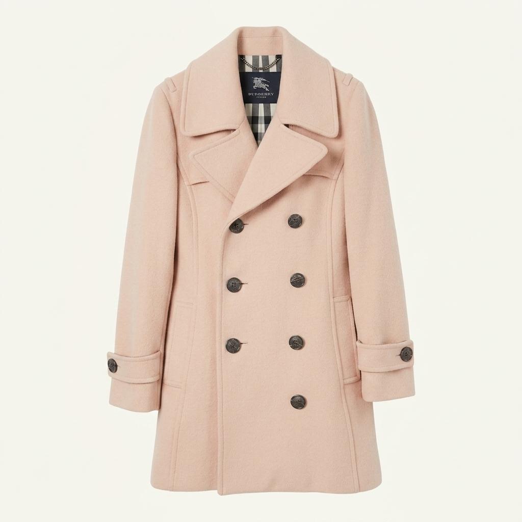 A3377 [BURBERRY] 버버리 울 코트 S 1