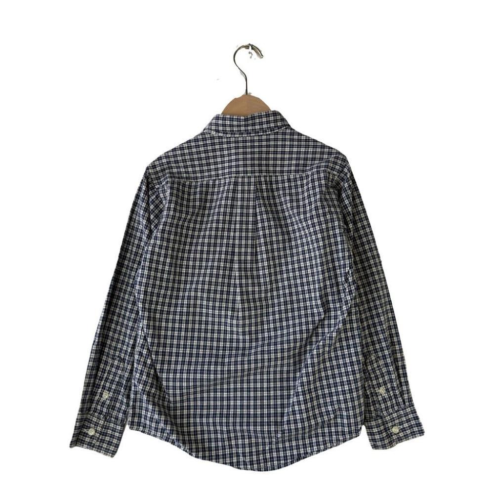 A3081 키즈 폴로 체크 셔츠 S 4