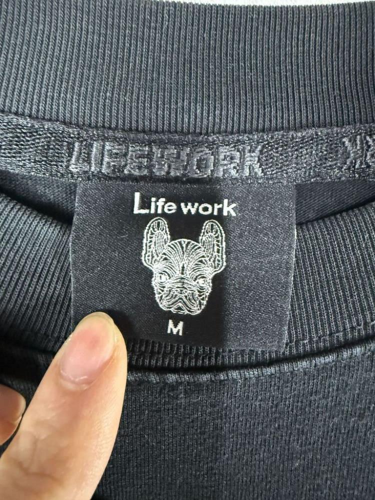 A3163 [LIFEWORK] 라이프워크 반팔 티 M 6