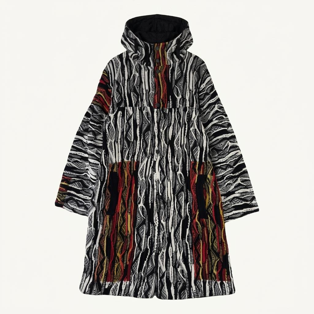 A2917 [COOGI] 쿠지 케이블 코트 S 1