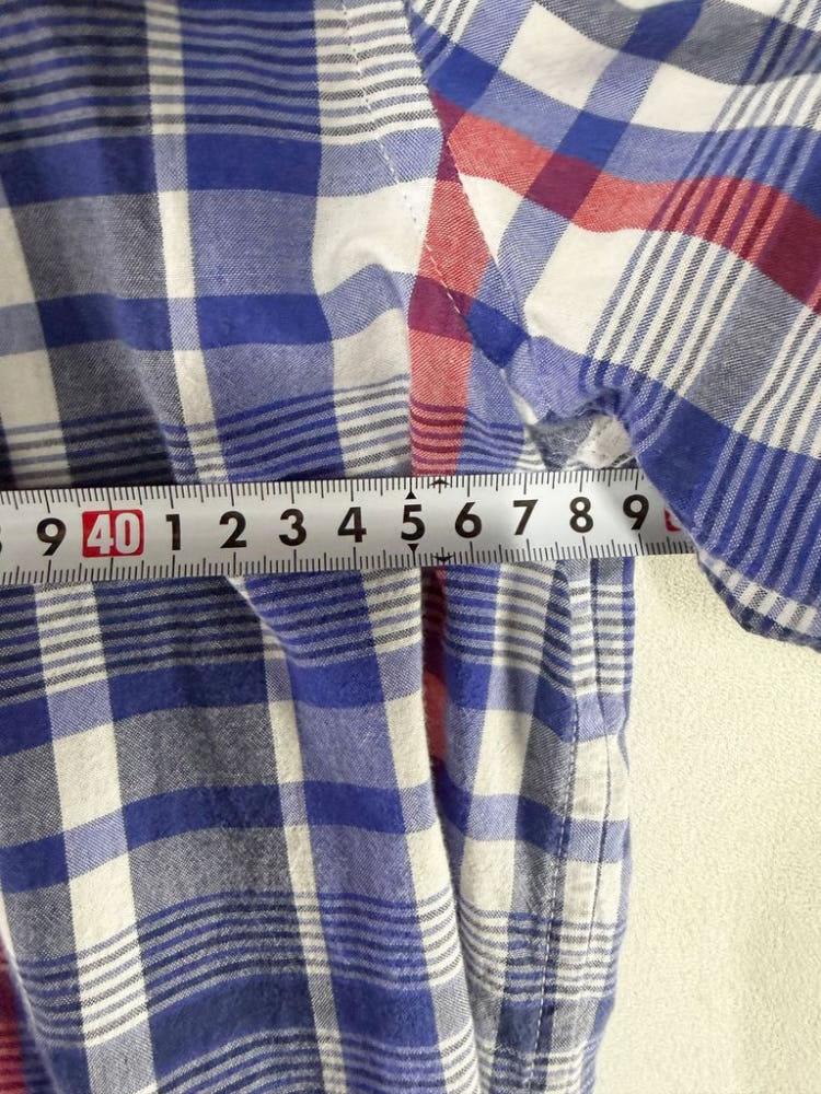 A2924 폴로 반팔 체크 셔츠 XL 7