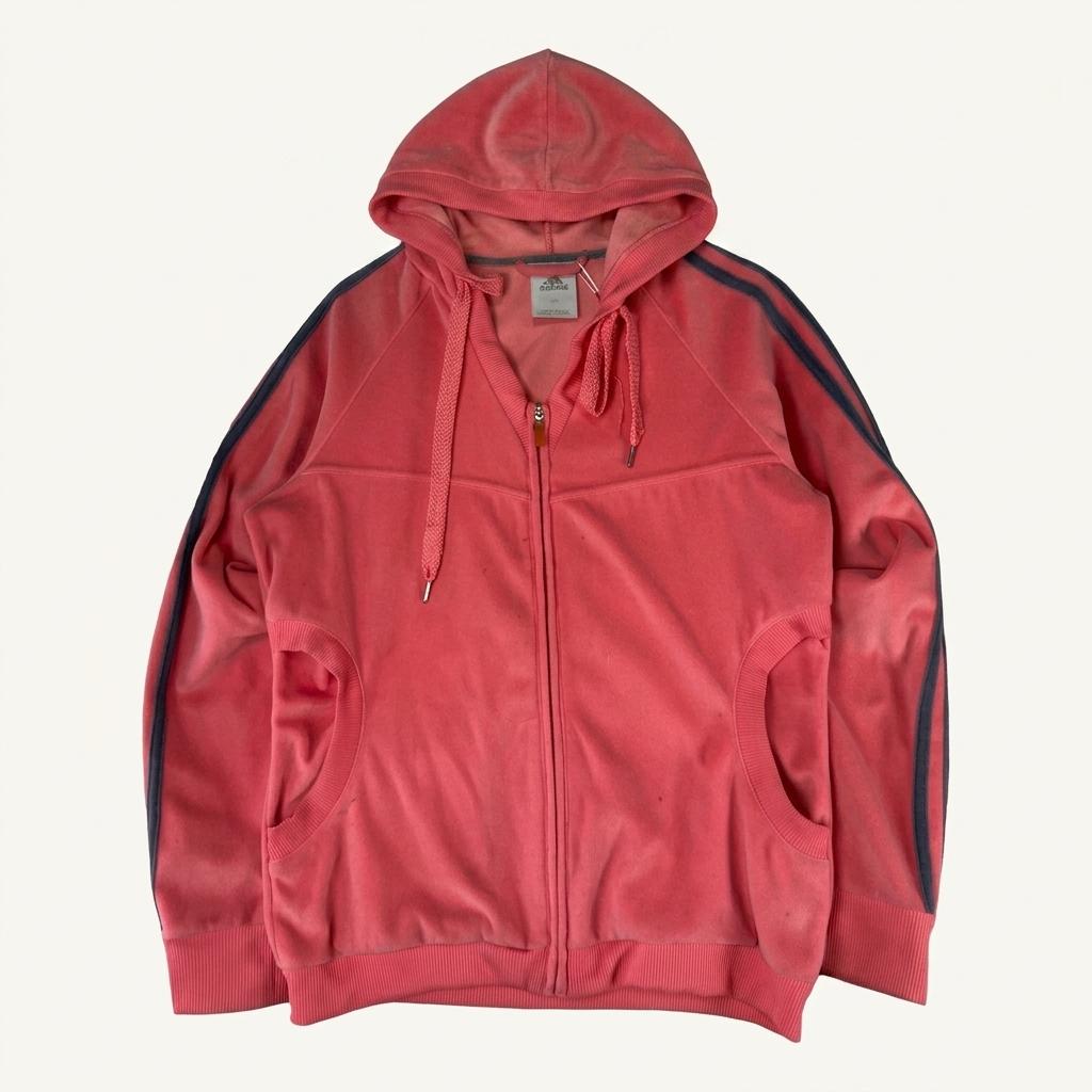 A2945 [ADIDAS] 아디다스 벨벳 후드 집업 095 1