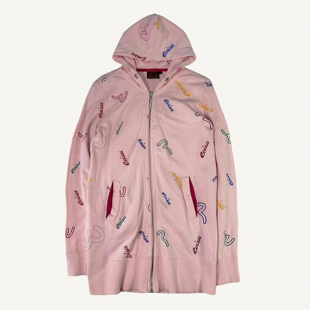 A2950 [EVISU] 에비수 후드 집업 S 1
