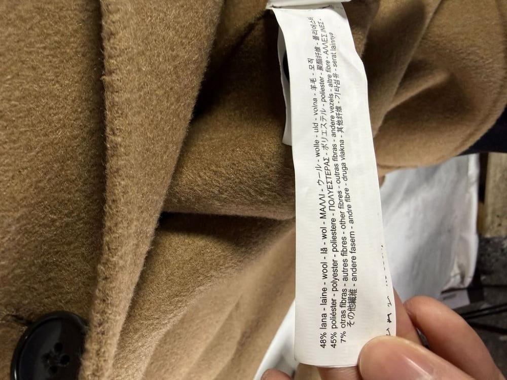 A2825 [ZARA] 자라 울 코트 XL 7