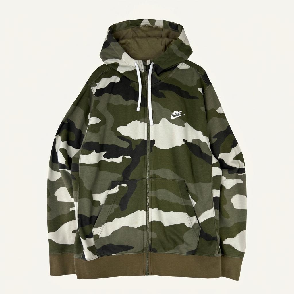 A2830 [NIKE] 나이키 카모 후드 집업 1